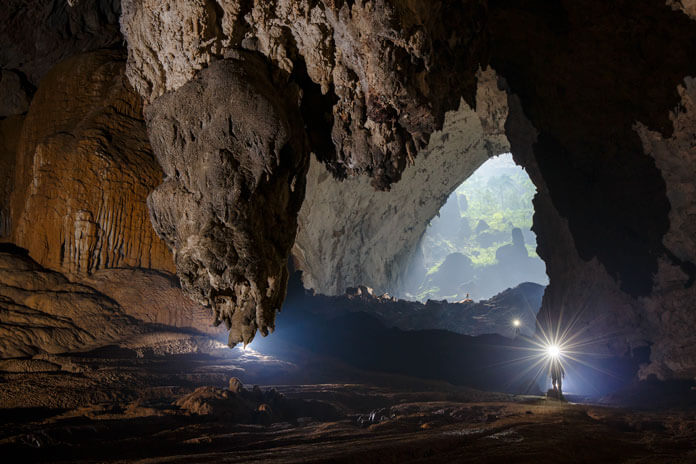 Inside Son Doong Cave - the largest cave in the world