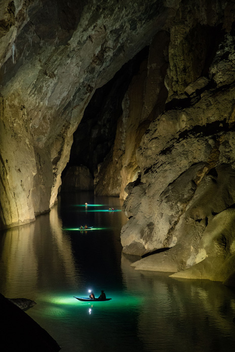 Underground river near the Great Wall