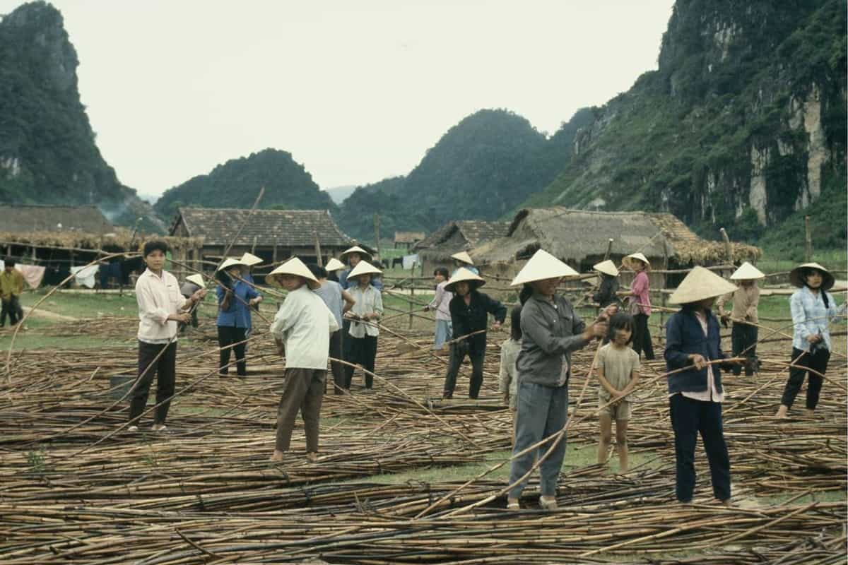 The village of Phong Nha in 1990