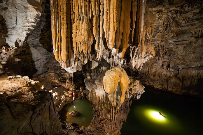 Inside Ken Cave.