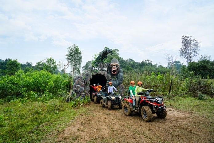 Tour ATV khám phá rừng Lim