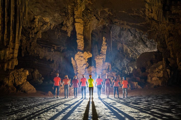 Tan Hoa is renowned for its mesmerizing Tu Lan Cave System.