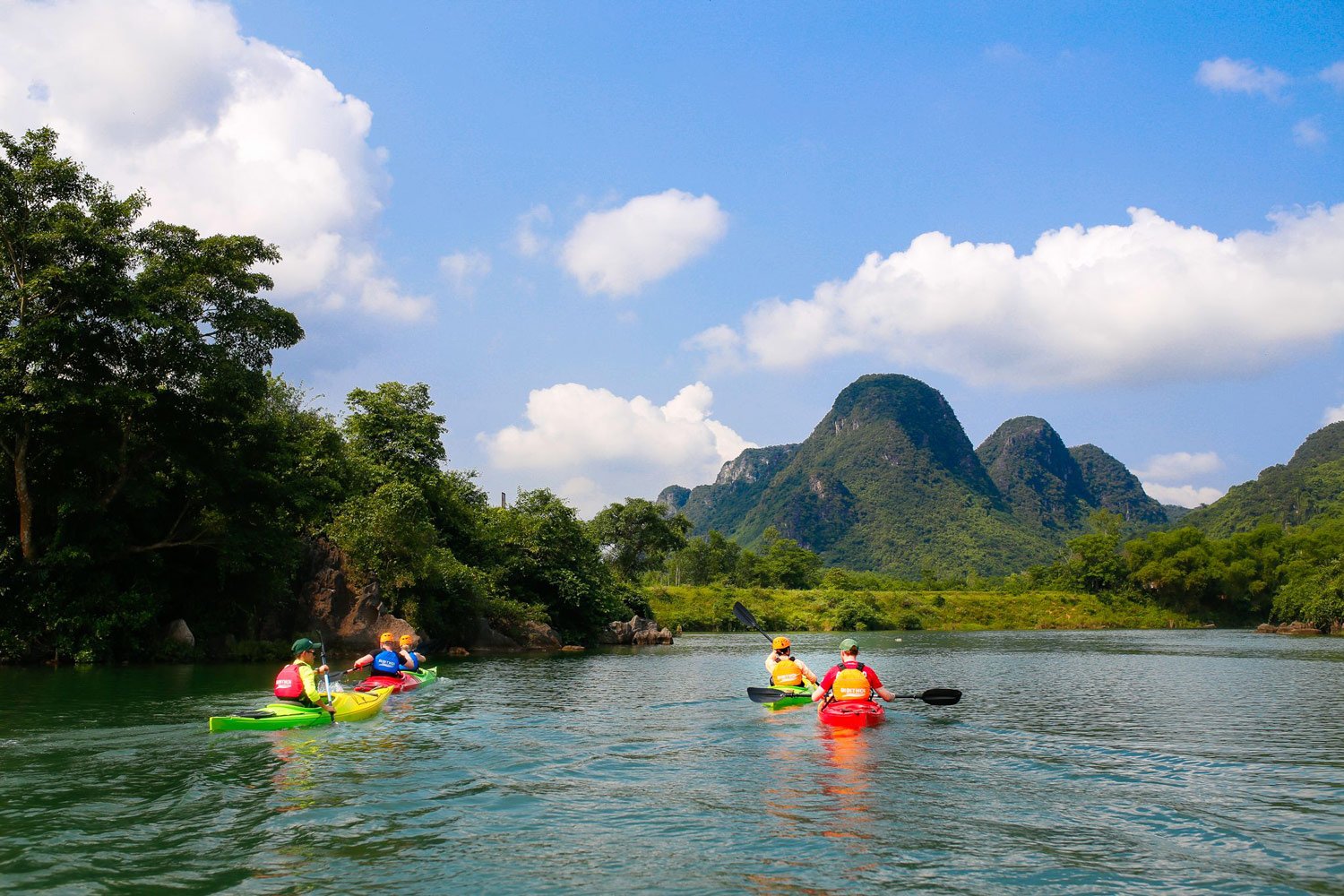 Experience the serenity of gliding on water, surrounded by lush landscapes and wildlife, on exciting kayaking and canoeing tours.