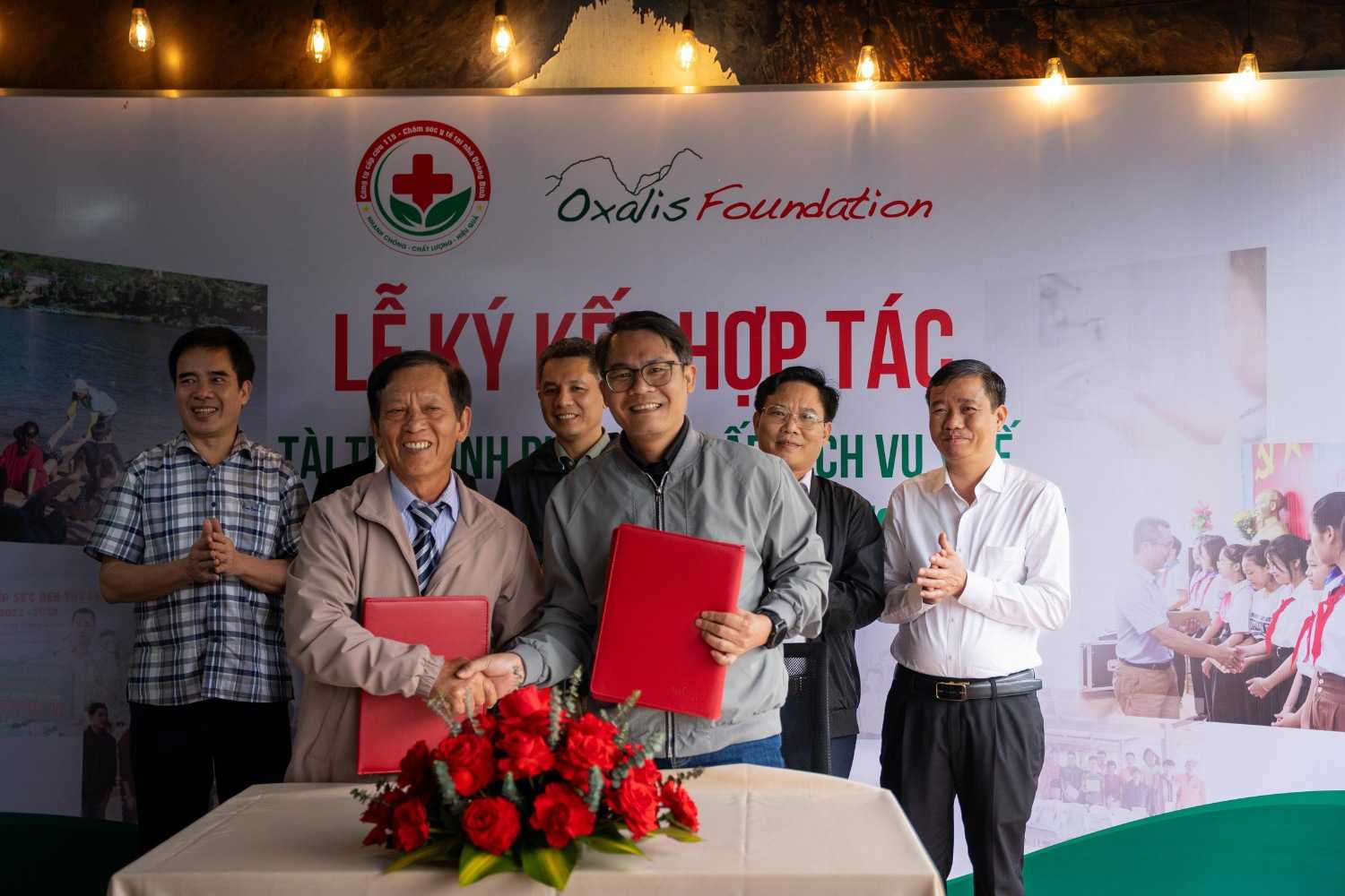 Oxalis Foundation funds the 24/7 Emergency Station in Phong Nha and its vicinity